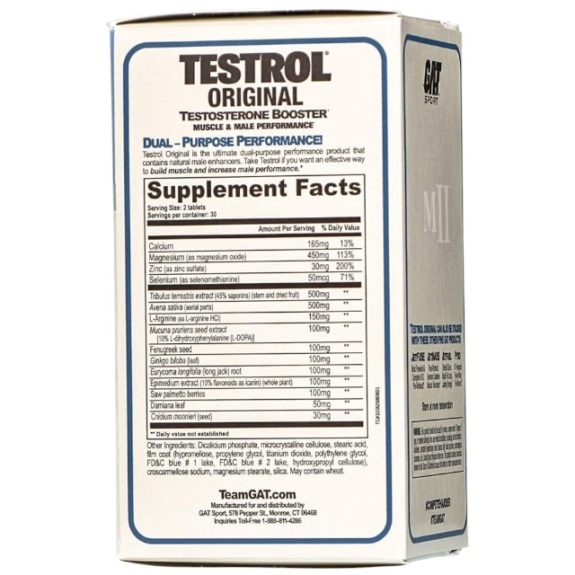 GAT TESTROL ORIGINAL 60 CAPS